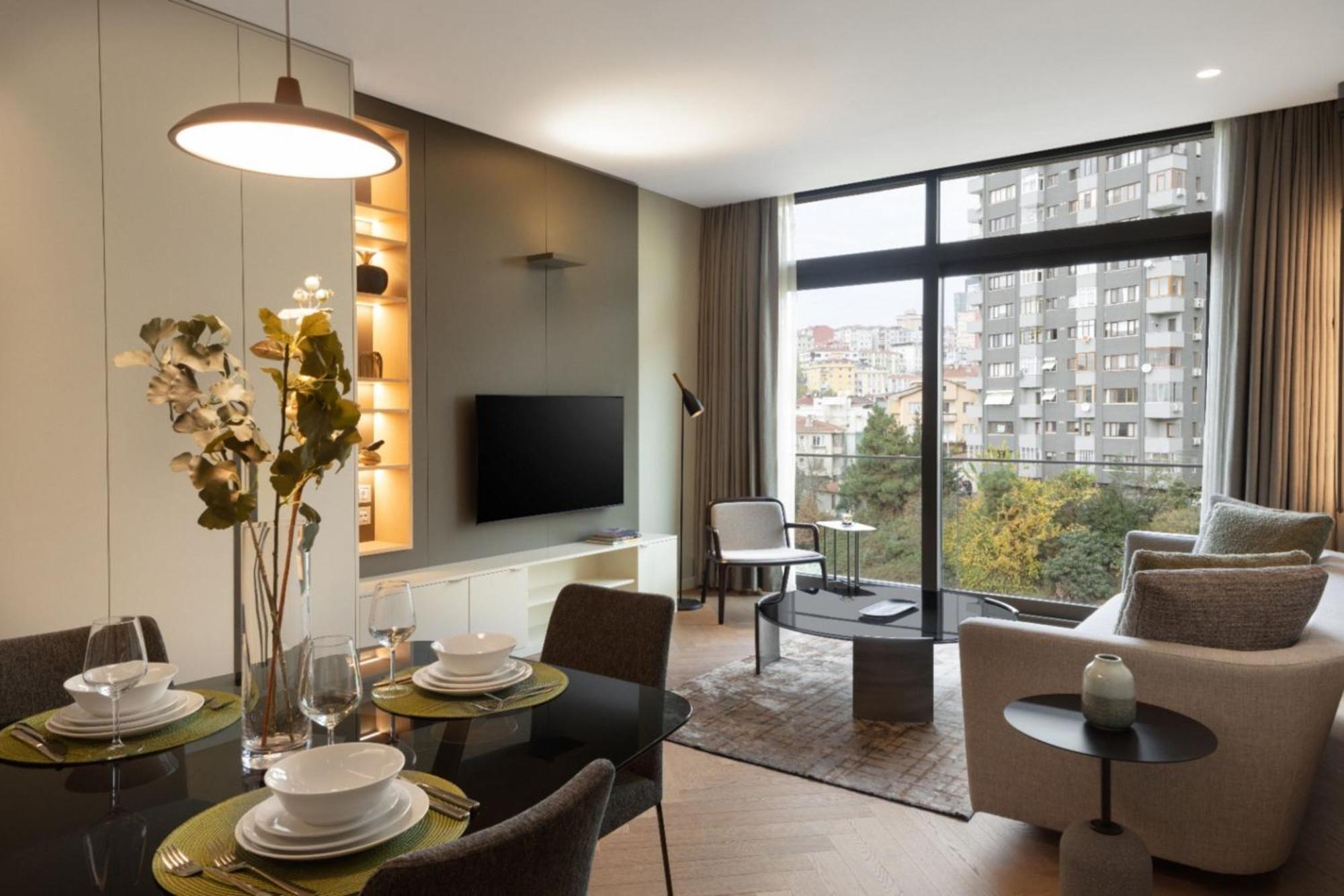 Marriott Executive Apartments Istanbul Fulya Buitenkant foto